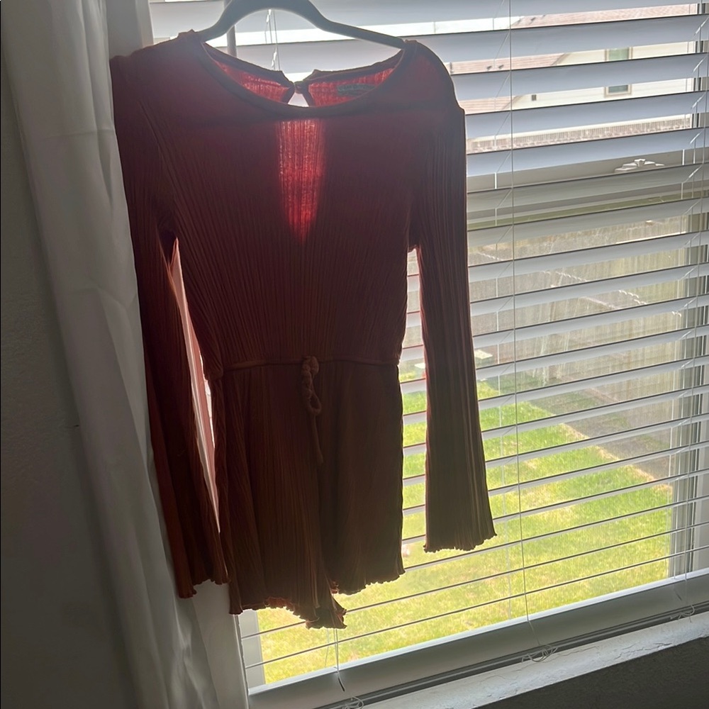 Urban Outfitters Red Jumpsuit